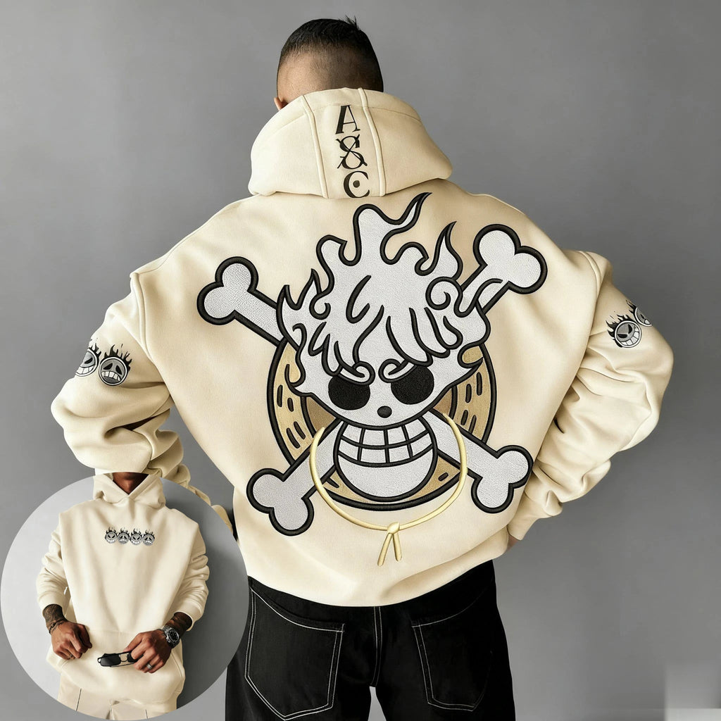 One Piece Oversized Hoodie - Unisex Anime Sweatshirt