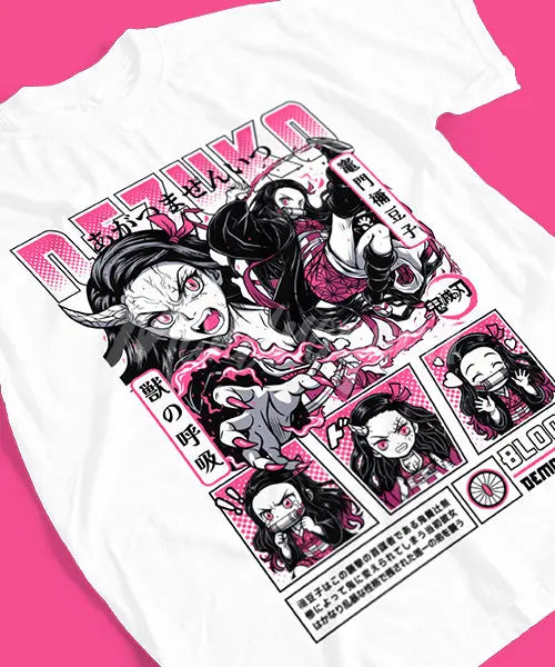 New Ghost Slayer Anime T-shirt for Family