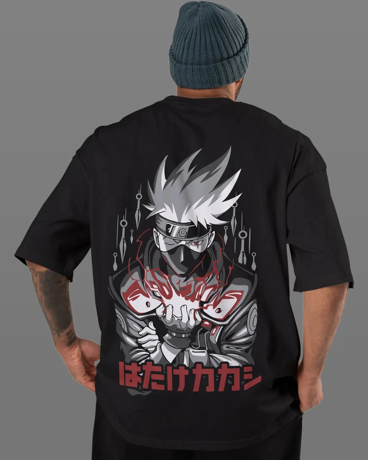 Kakashi Hatake Anime T-Shirt - Summer Graphic Tee