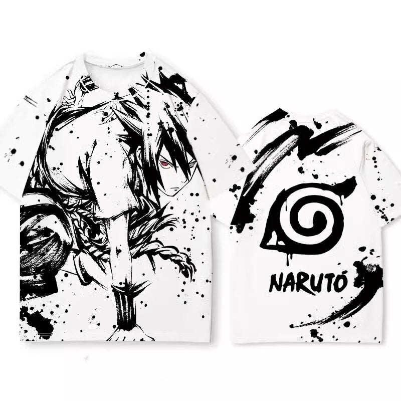 Naruto Anime Parent-Child Short Sleeved T-Shirt