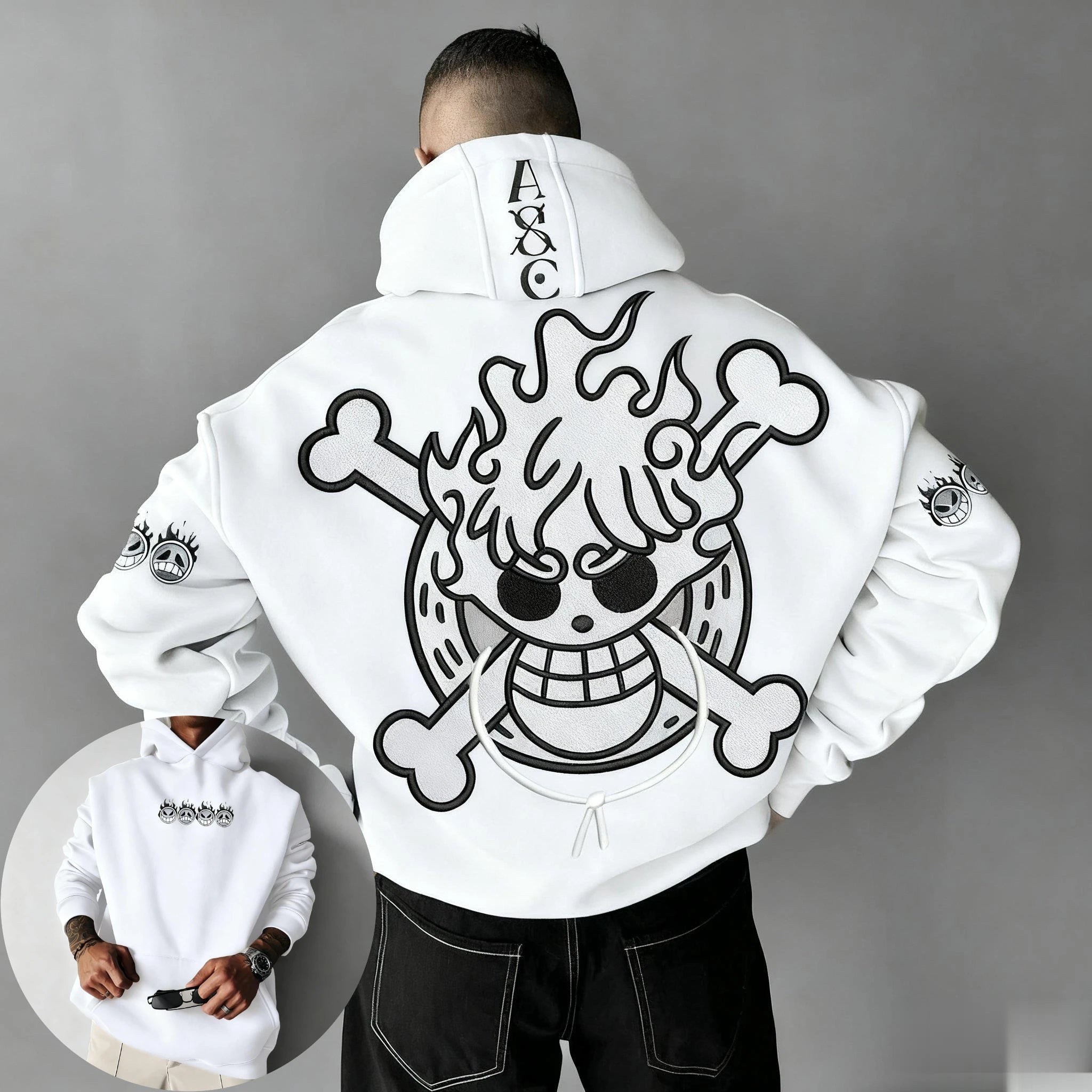One Piece Oversized Hoodie - Unisex Anime Sweatshirt