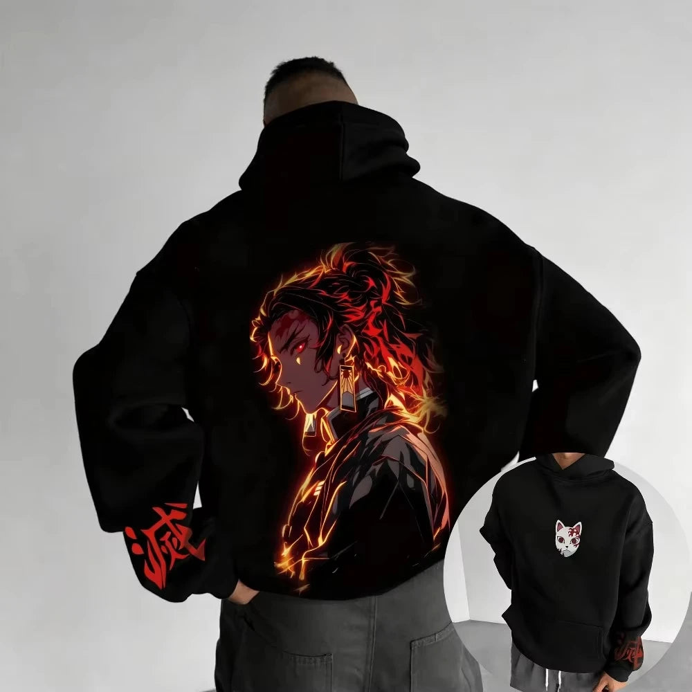 Demon Slayer Blade Hoodie for Men & Women