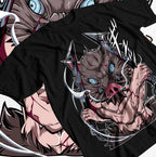 Inosuke T-shirt - Demon Slayer Kimetsu No Yaiba Gift