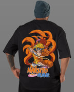 Naruto Kurama Nine-Tails Graphic T-Shirt for Men