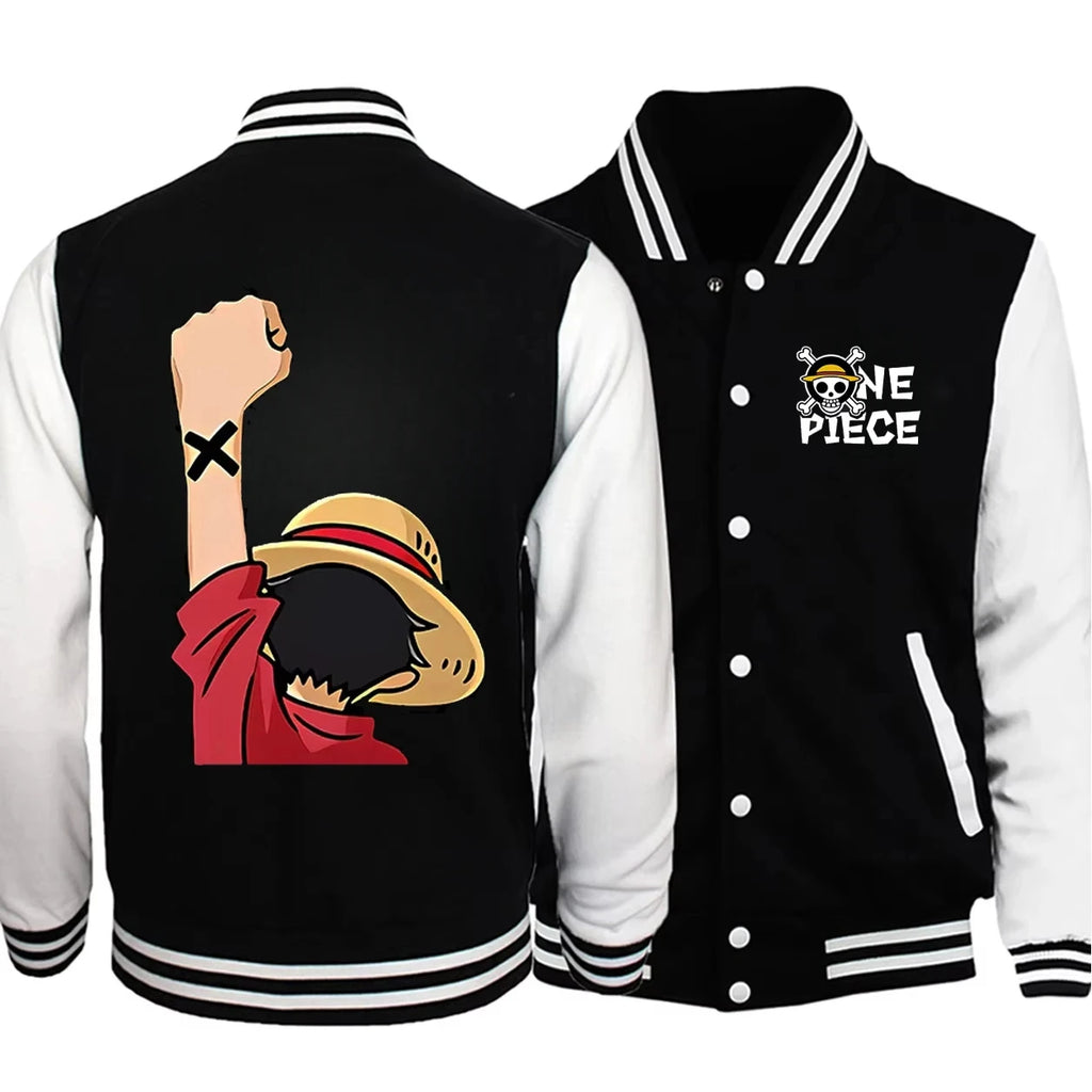 2025 Fashion ONE PIECE Baseball Jacket for Men