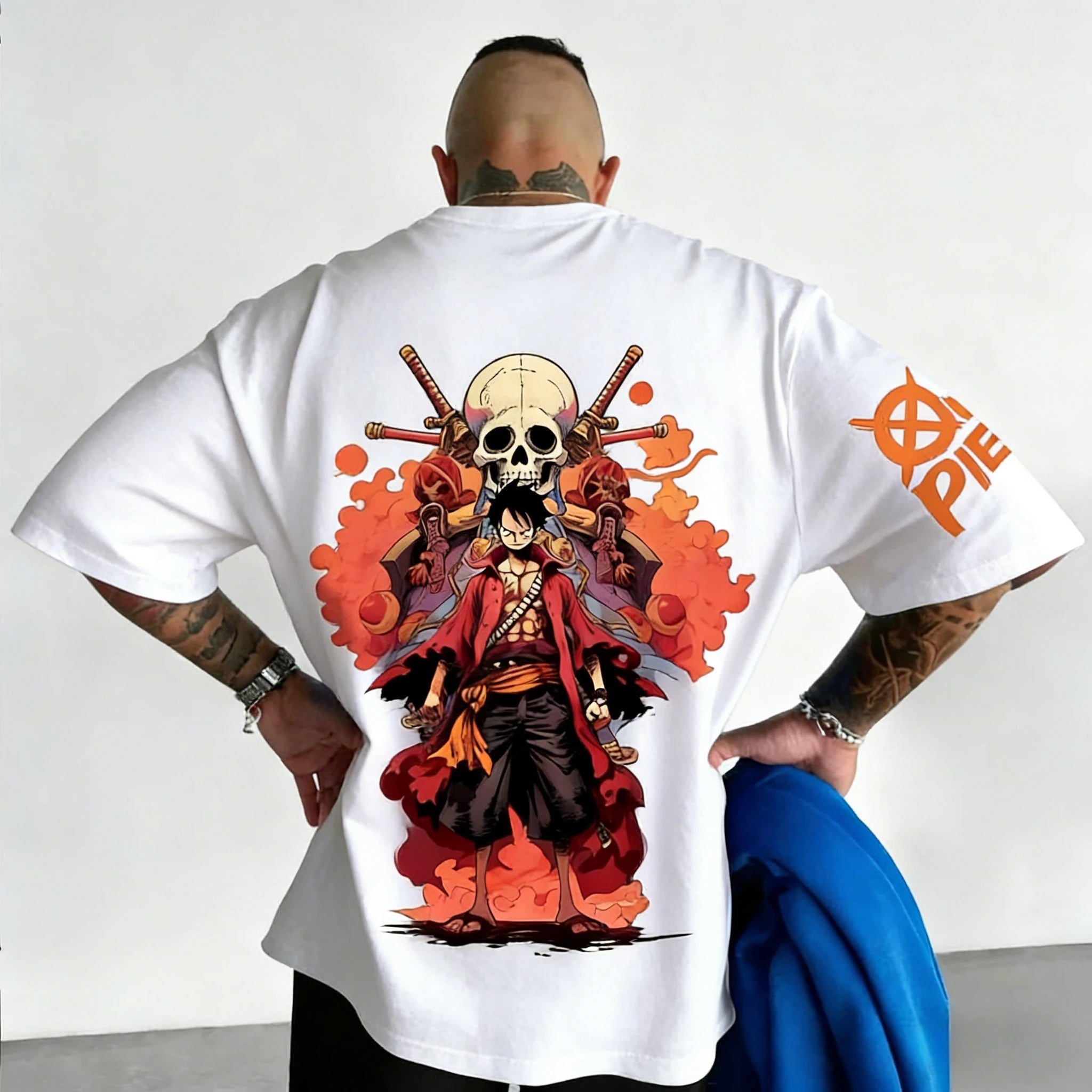 2026 Pure Cotton Japanese ONE PIECE Luffy T-shirt