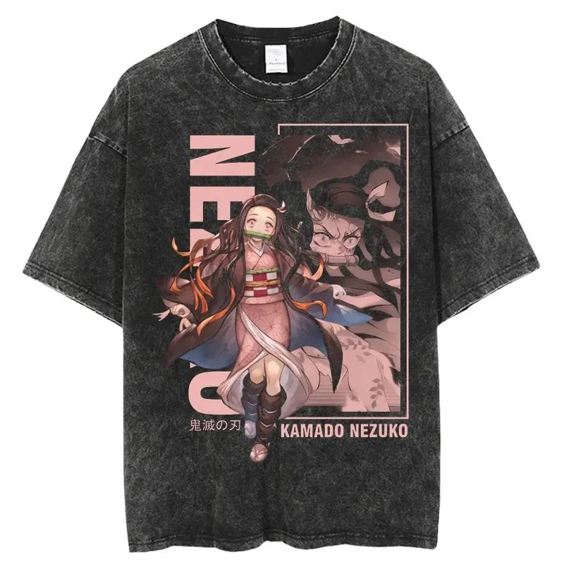 Demon Slayer Blade Anime Printed T-shirt