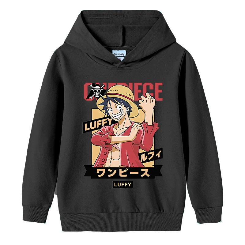 One Piece Children's Hoodies for Boys and Girls