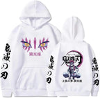 Anime Demon Slayer Akaza Hoodie - Unisex