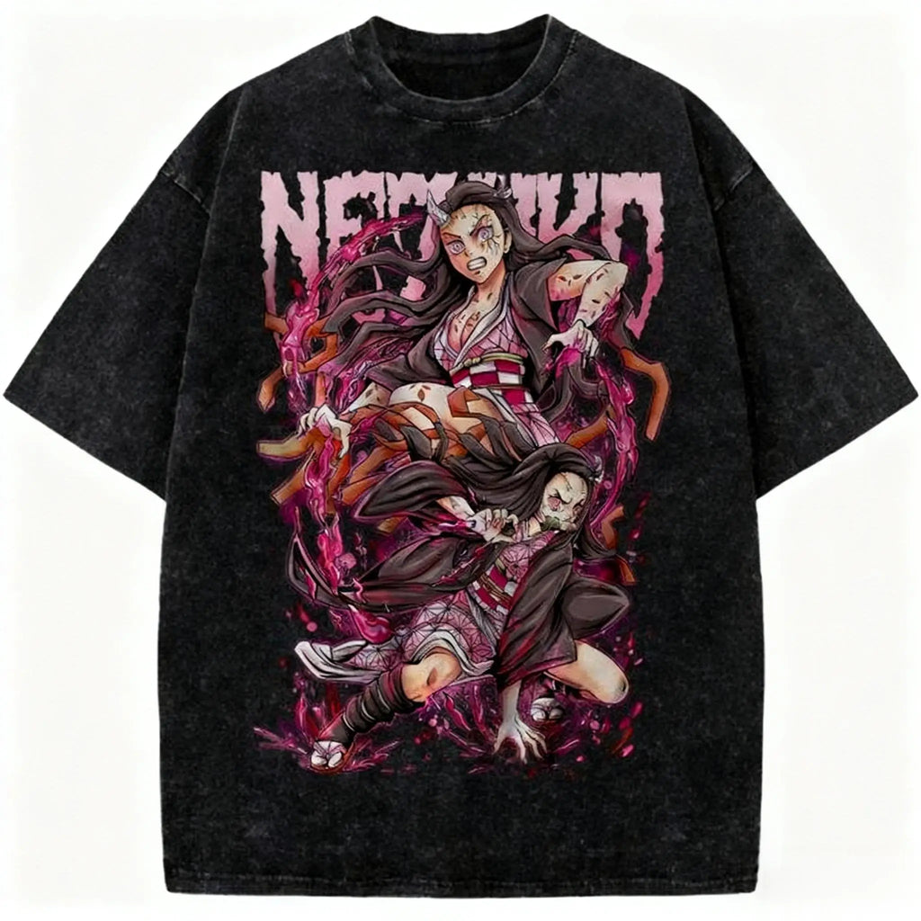 Demon Slayer Blade Anime Printed T-shirt