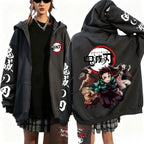 Men's Devil Killer Anime Zipper Hoodie