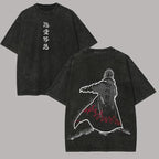 Minato Namikaze Acid Wash T-Shirt - Naruto Hokage