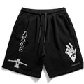 ONE PIECE Luffy Sauron Printed Cotton Shorts