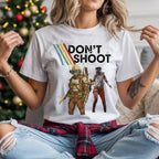 Don't Shoot! Retro Arcade Game T-Shirts
