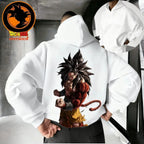 2026 Winter Dragon Ball Super Saiyan Retro Hoodie