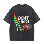 Men's Vintage Washed Gothic T-Shirt - Arc Raiders