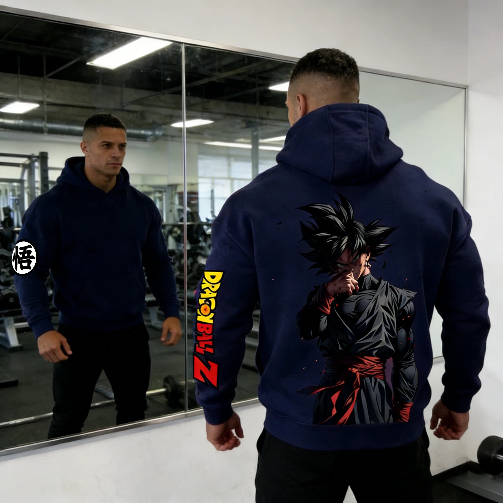 2026 Goku Black Hoodie Men - 100% Cotton Oversized