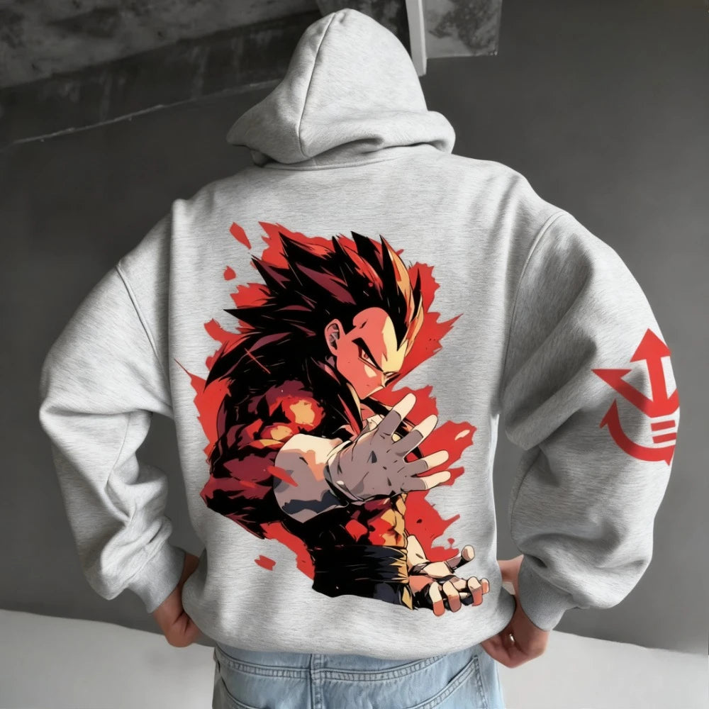 Dragon Ball Vegeta Super Saiyan 4 Hoodie - XL