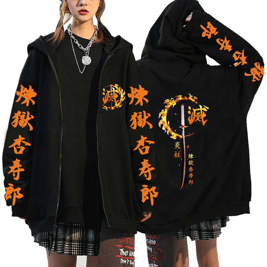 Demon Slayer Anime Hoodie for Men and Women - 2026