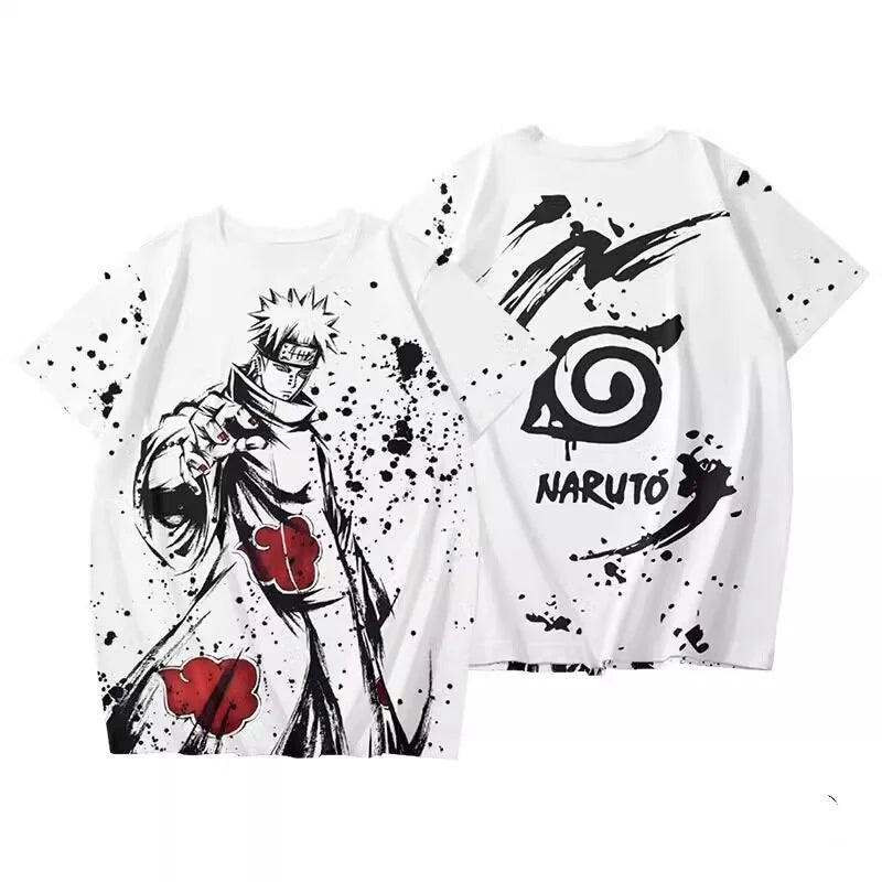 Naruto Anime Parent-Child Short Sleeved T-Shirt