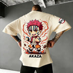 Anime Demon Slayer Akaza Nezuko Tanjiro T-Shirt