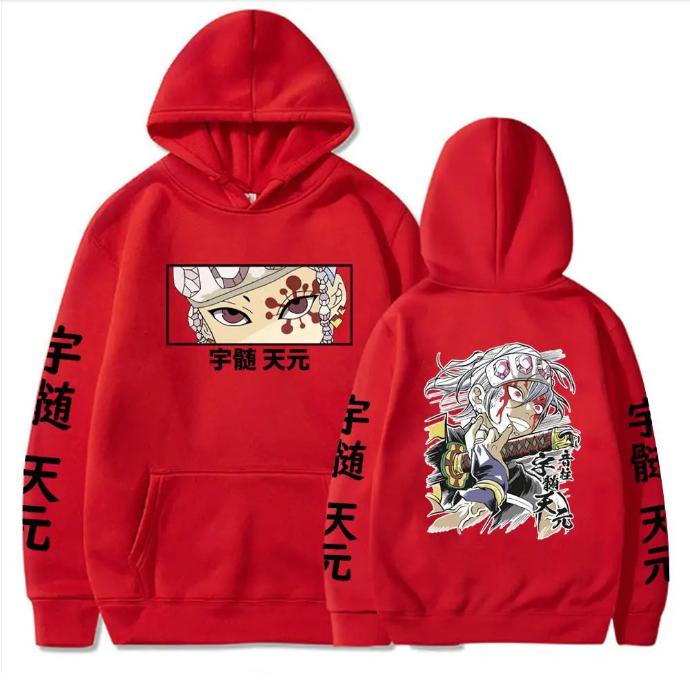 Demon Slayer Uzui Tengen Hoodies for Anime Fans