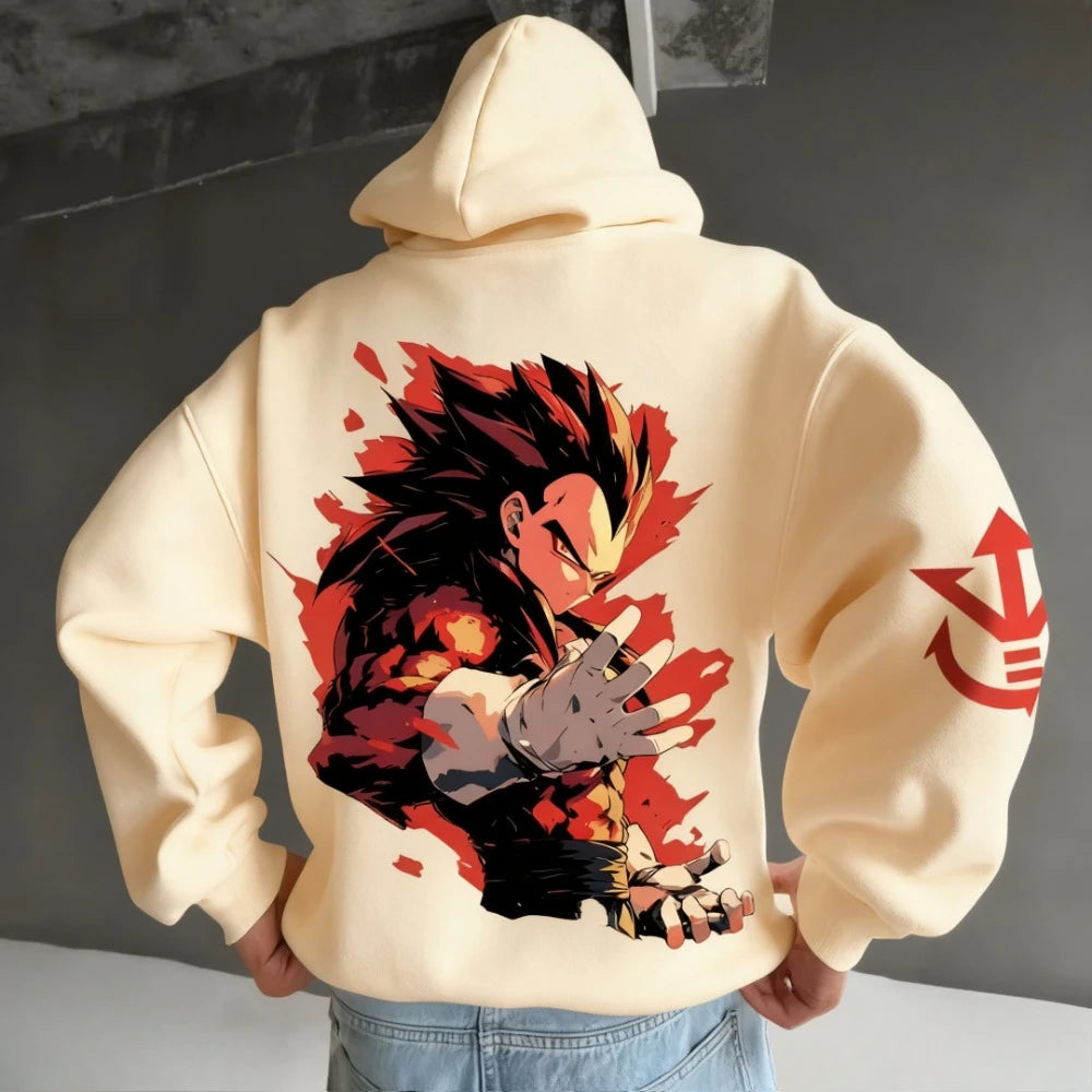 Dragon Ball Vegeta Super Saiyan 4 Hoodie - XL