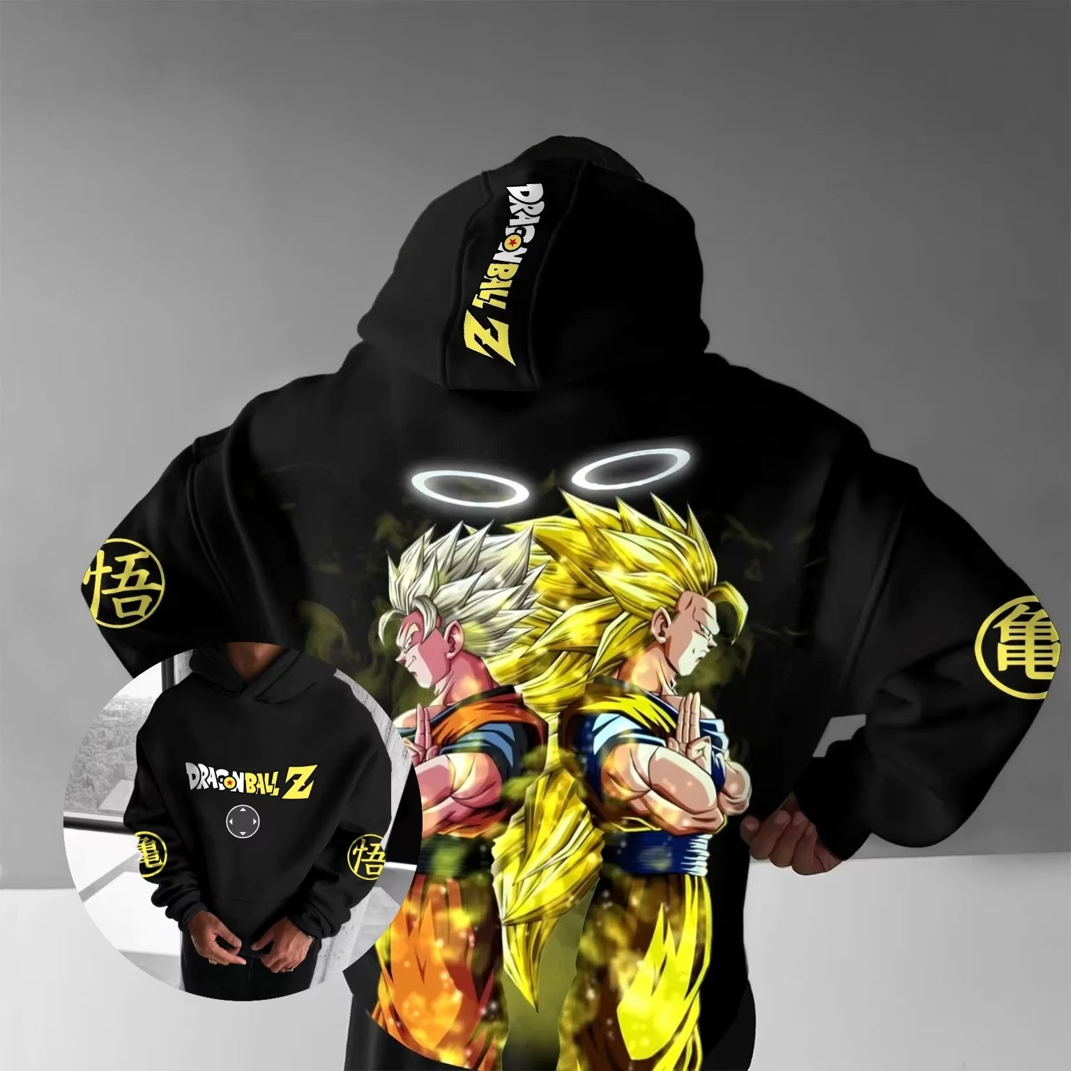Dragon Ball Z Goku Vegeta Hoodie - Anime Pullover