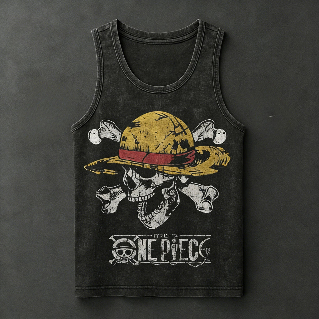 2026 One Piece Zoro Vintage Gym Vest Tank Top