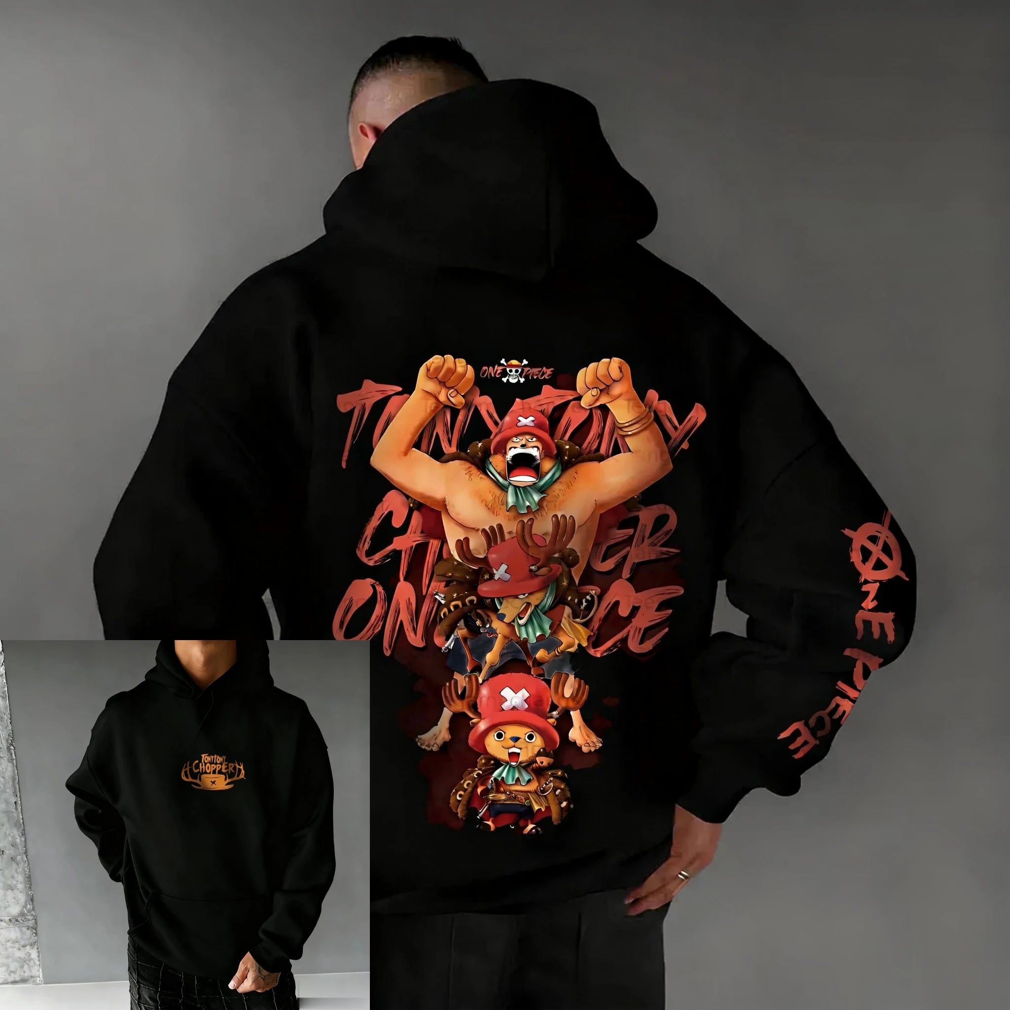 One Piece Chopper Graphic Hoodie | Streetwear Women & Men