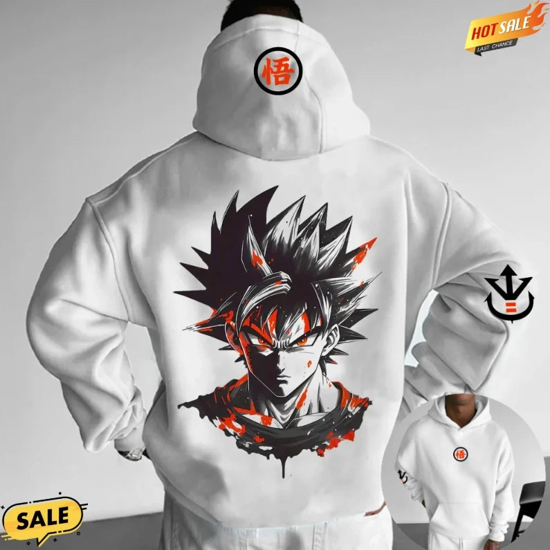 Dragon Ball Animation Hoodie - Trendy Casual Unisex