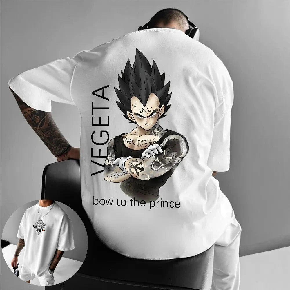 2026 Dragon Ball Retro Print T-shirt for Men & Women