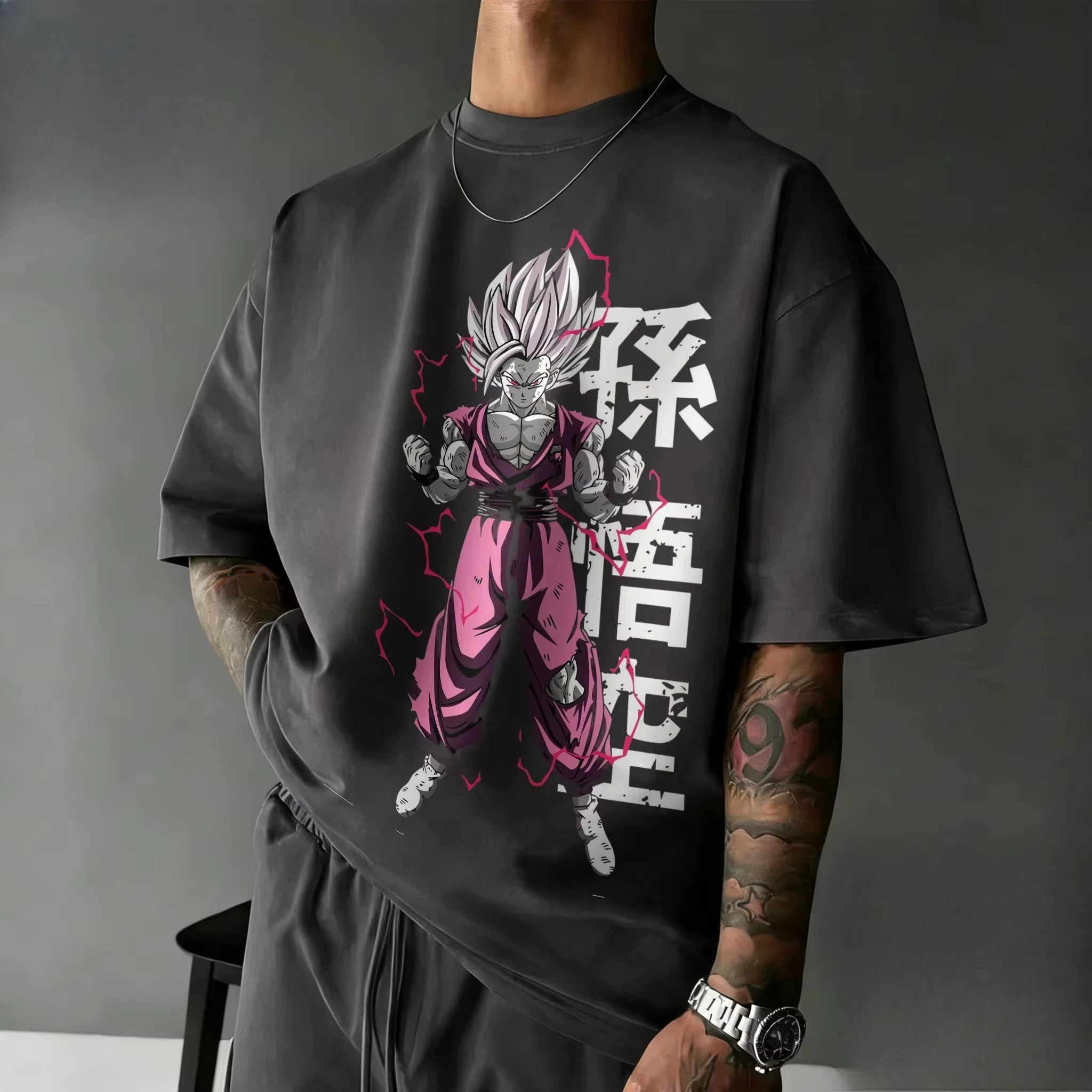 2026 Dragon Ball Retro Vintage Oversized T-shirt