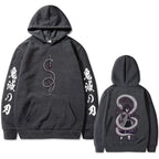 Anime Demon Slayer Iguro Obanai Hoodie for Men and Women