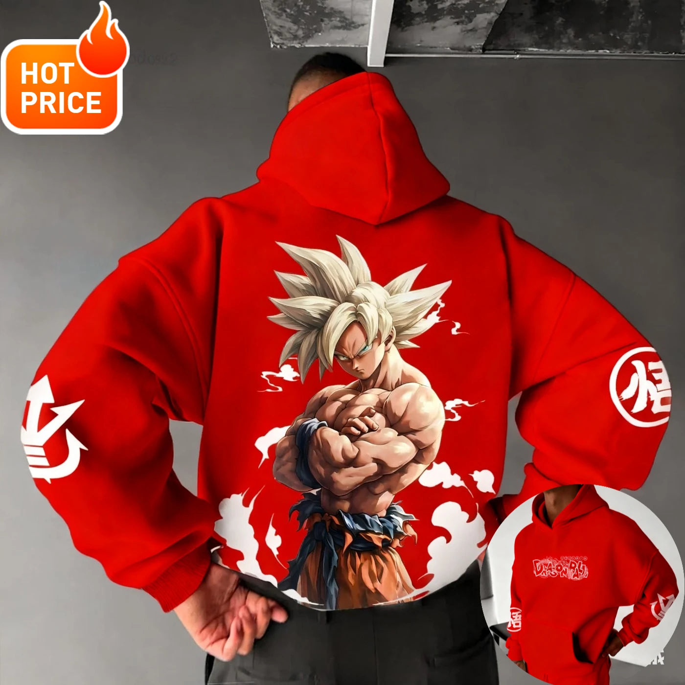 2026 Autumn Winter Goku Super Saiyan Hoodie