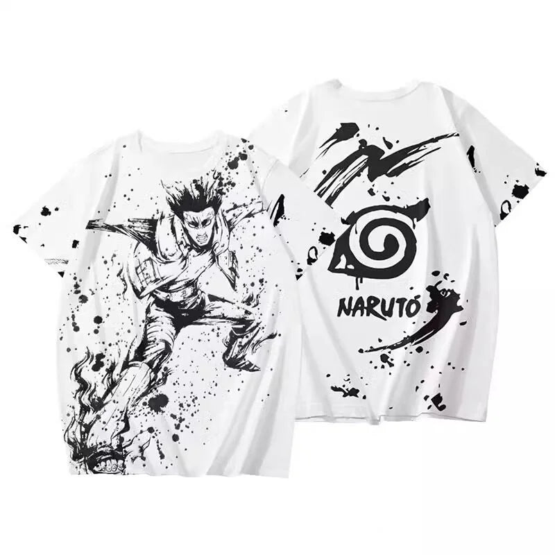 Naruto Anime Parent-Child Short Sleeved T-Shirt