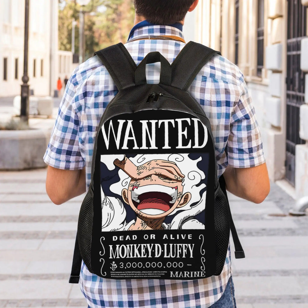 Luffy Cool Monkey D Luffy Backpack for Anime Lovers