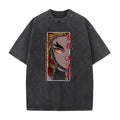 Harajuku Demon Slayer Rengoku Kyoujurou Vintage T-Shirt