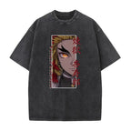 Harajuku Demon Slayer Rengoku Kyoujurou Vintage T-Shirt
