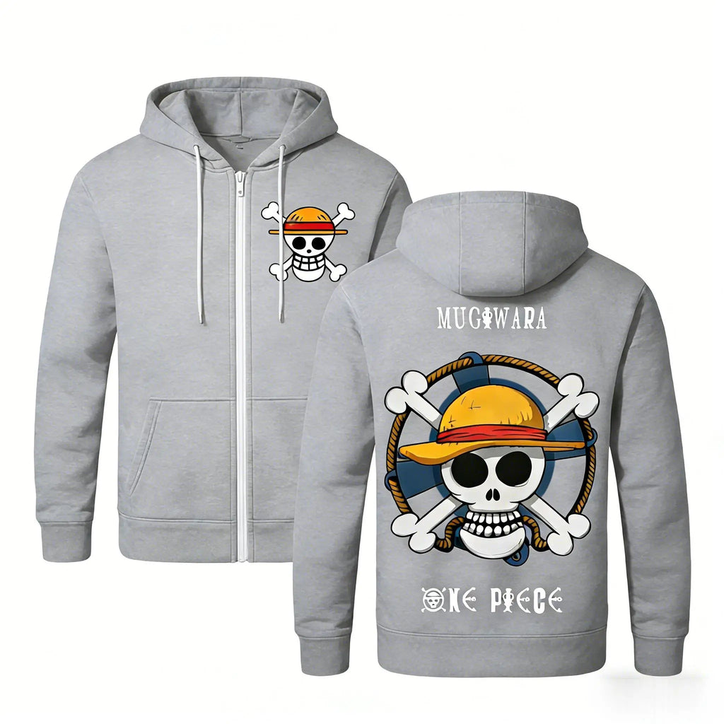 One Piece Straw Hat Crew Hoodie for Men and Women