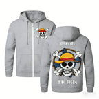 One Piece Straw Hat Crew Hoodie for Men and Women