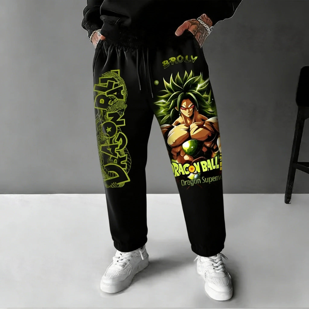2026 Dragon Ball Goku Jogger Pants - Hip Hop Fashion