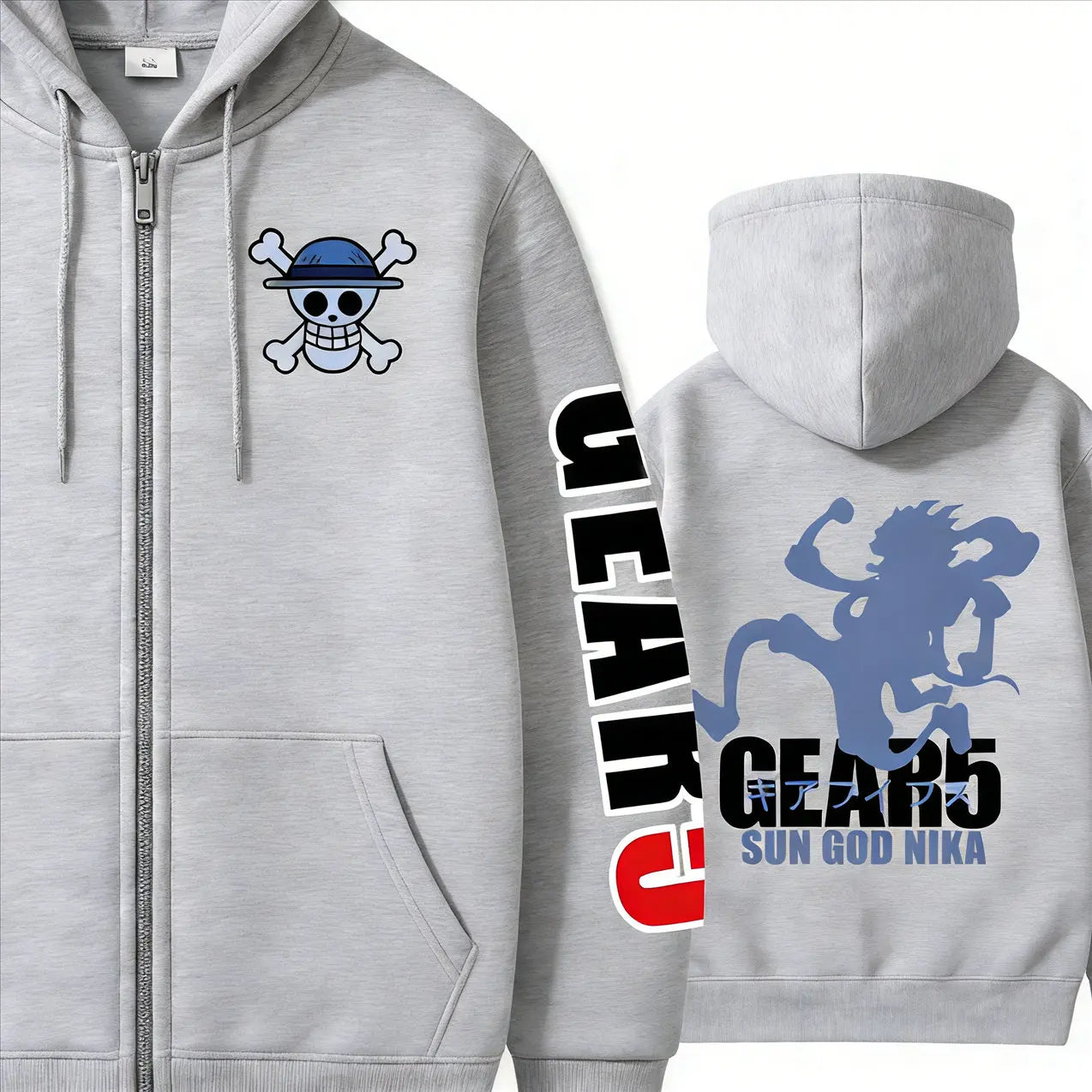 2026 New Spring Autumn Gear 5 Nika Anime Hoodie