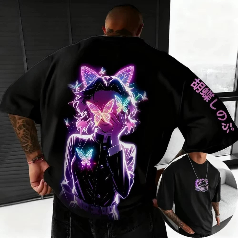 Demon Slayer Shinobu Kocho Printed T-shirt