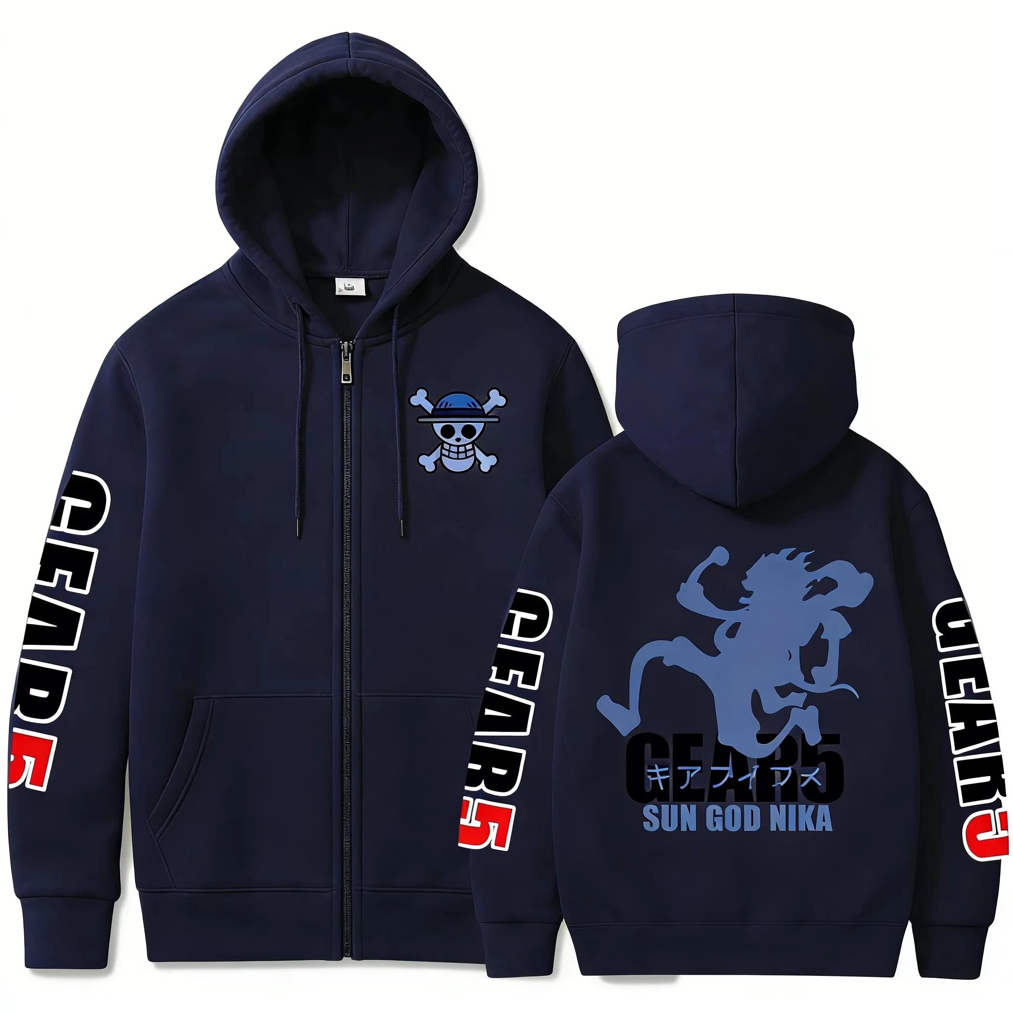 2026 New Spring Autumn Gear 5 Nika Anime Hoodie