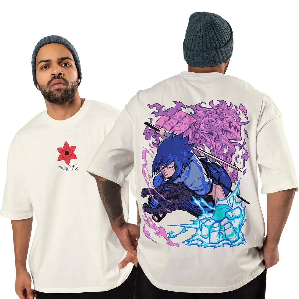 Naruto Sasuke Uchiha Anime T-Shirt