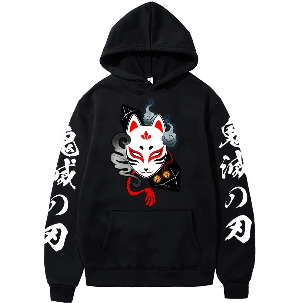 Anime Demon Killer Harajuku Hoodie