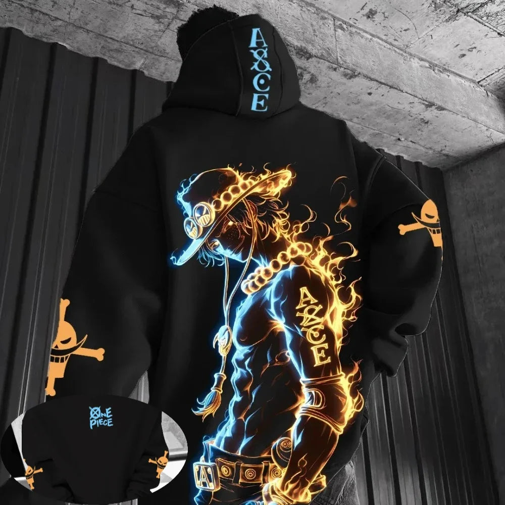 One Piece Graphic Hoodie for Men & Women