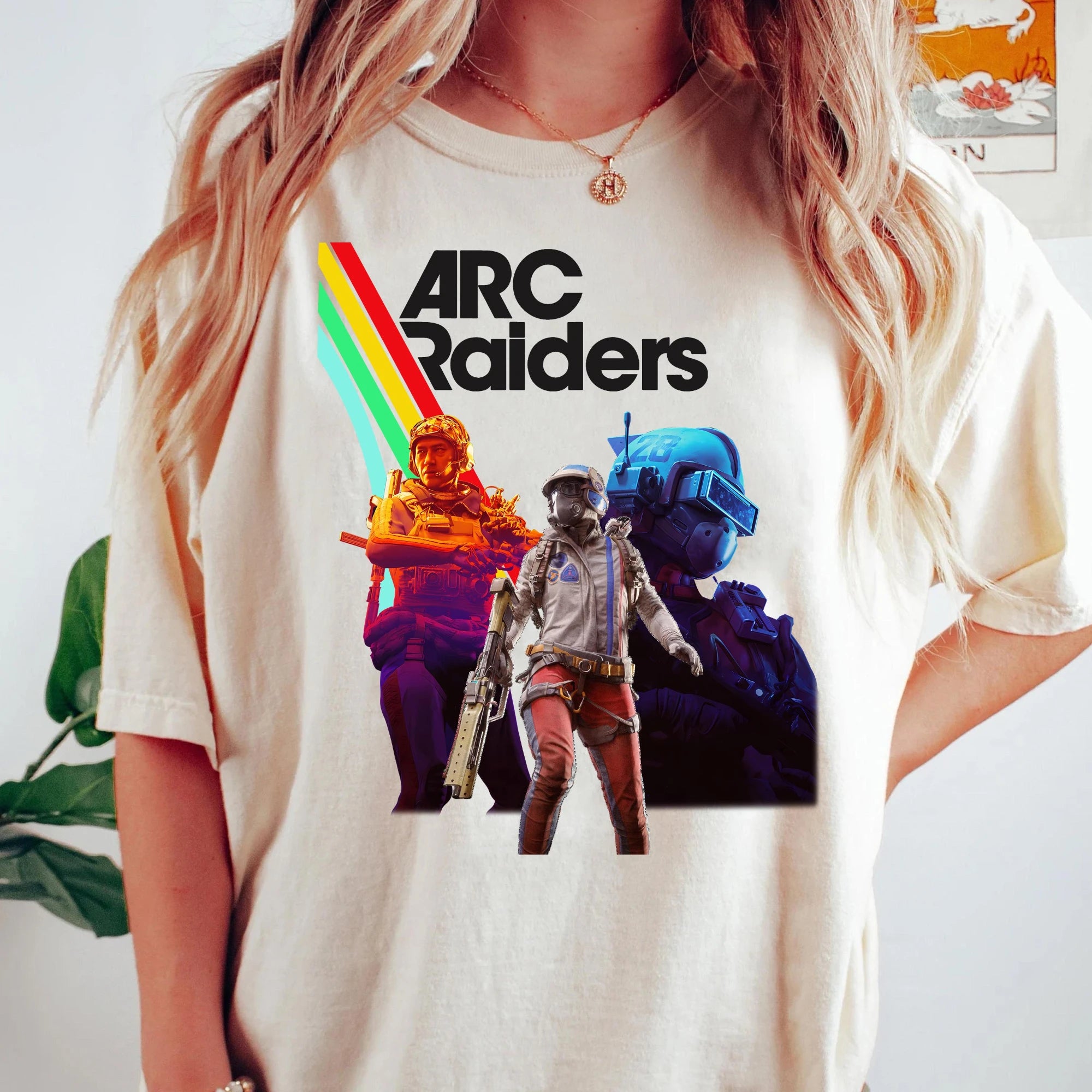 Arc Raiders Women's Cotton T-shirt for Spring & Summer