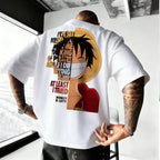 One Piece Anime Cotton T-Shirt for Summer